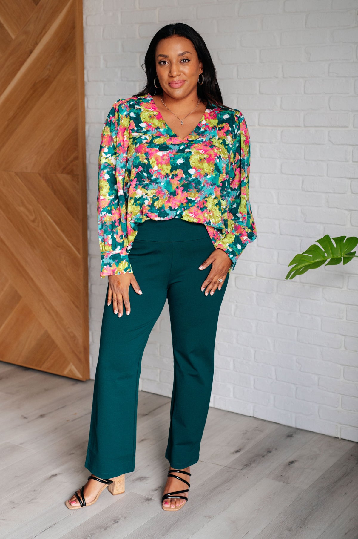Jodifl • Vantage Point V-Neck Blouse