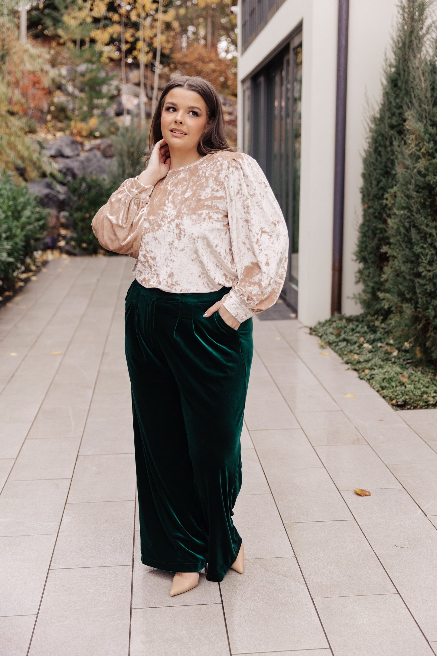 Jodifl • Feeling Good Velvet Blouse