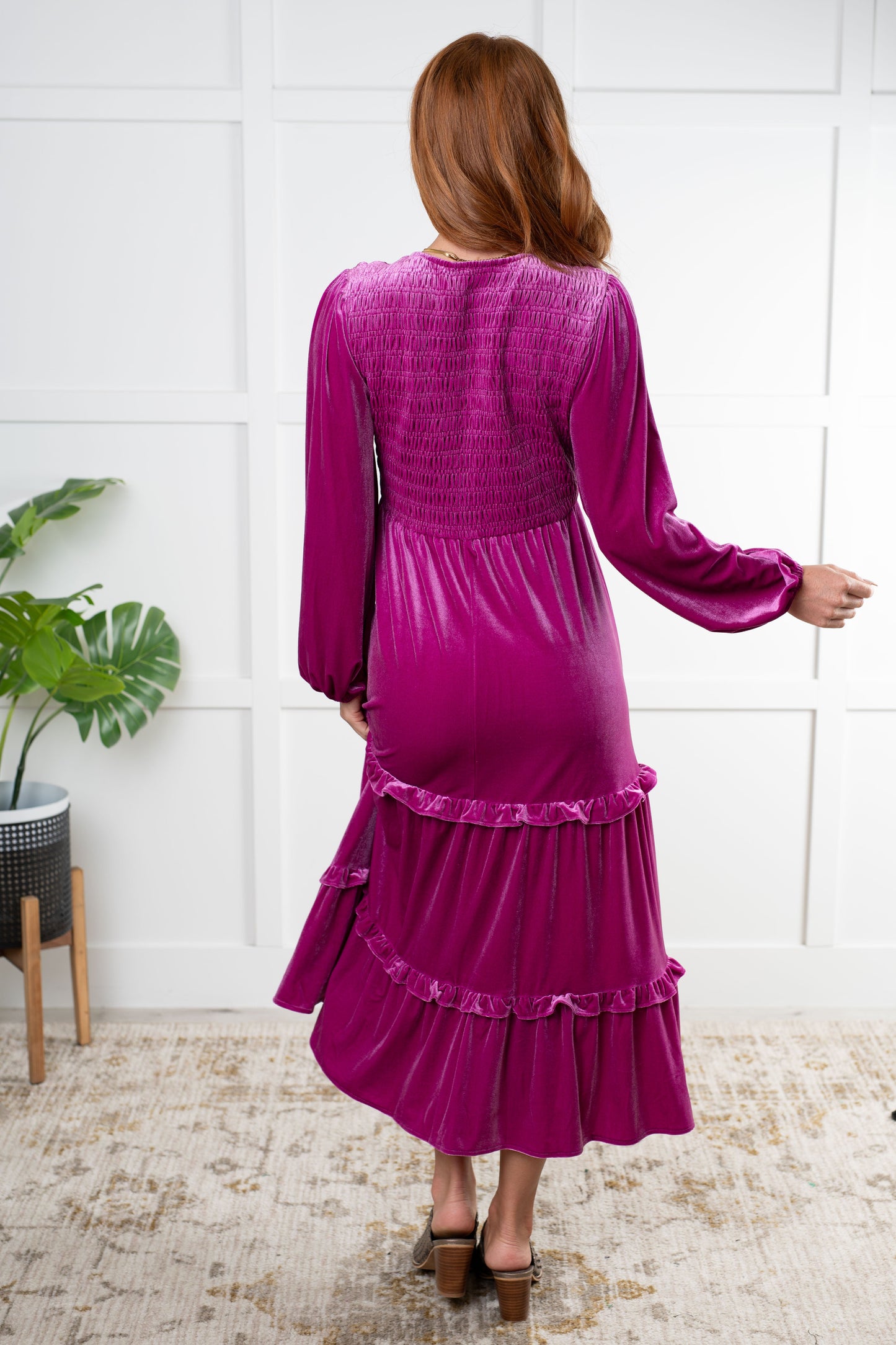 Jodifl • Velvet Flamenco Maxi Dress