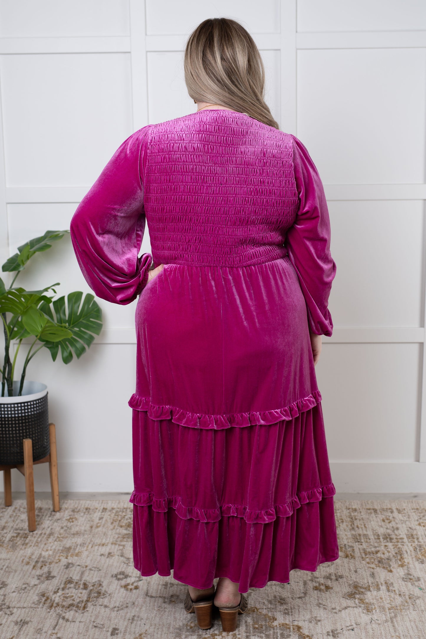 Jodifl • Velvet Flamenco Maxi Dress
