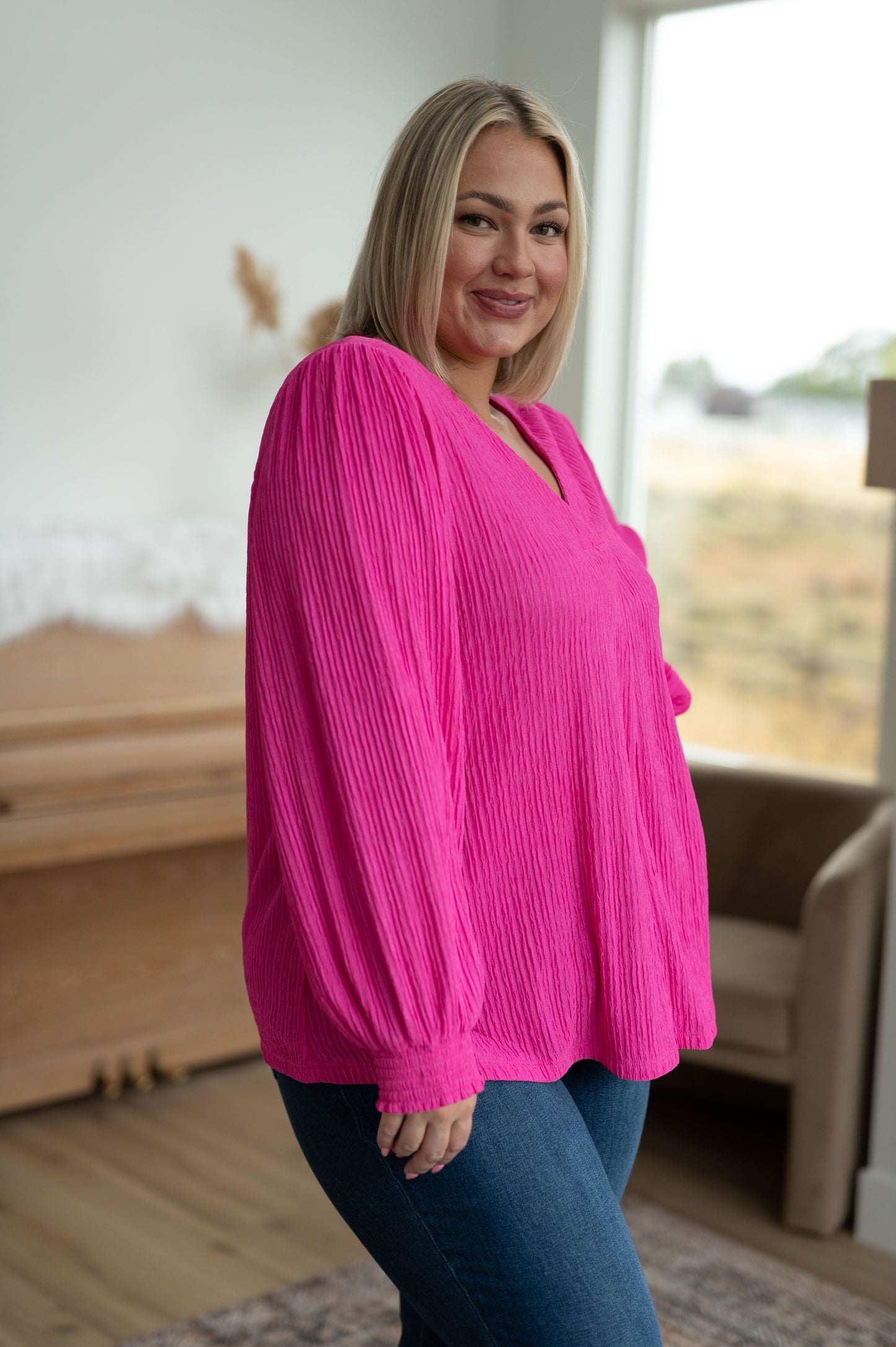 Jodifl • Very Refined V-Neck Blouse