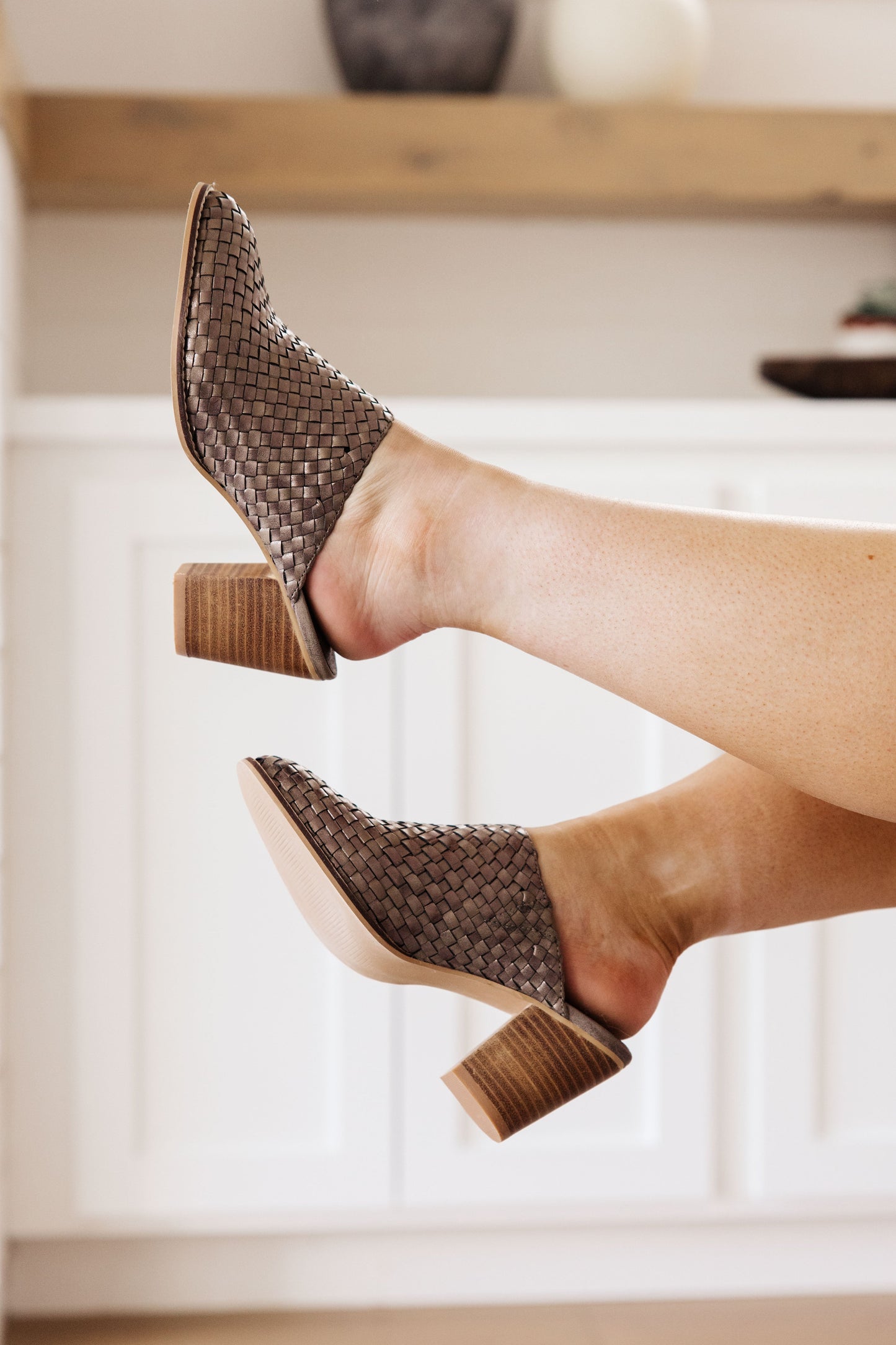 Corkys • Walk With Me Woven Mules