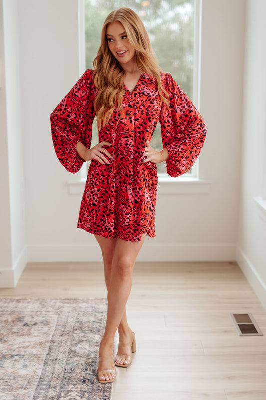 Jodifl • Wild About Life Animal Print Dress