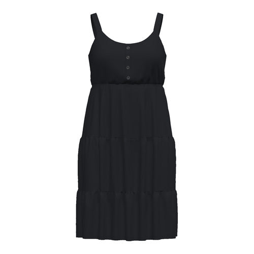 LuLaRoe  Amanda • Tiered Tank Top Dress • Solid Black