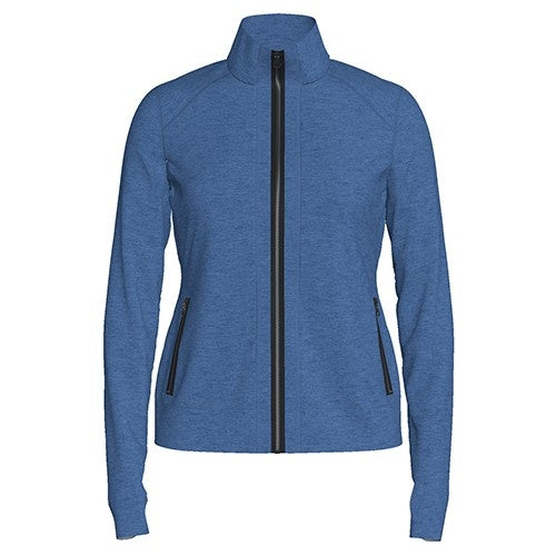 LuLaRoe RISE • Bold Yoga Jacket • Heathered Blue