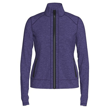 LuLaRoe RISE • Bold Yoga Jacket • Heathered Navy