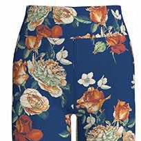 LuLaRoe Buttery Soft Leggings • Blue Orange Roses
