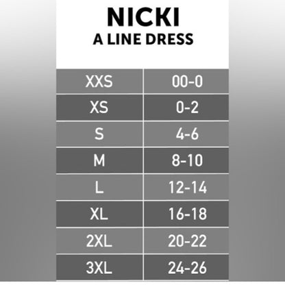 LuLaRoe Nicki • A-Line • Sleeveless • Fit and Flare Dress • Blue and White Check