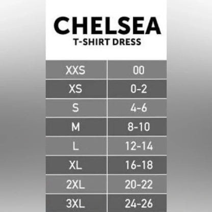 LuLaRoe Chelsea T-Shirt Dress • Ribbed Fabric • Step Hemline • Dark Blue